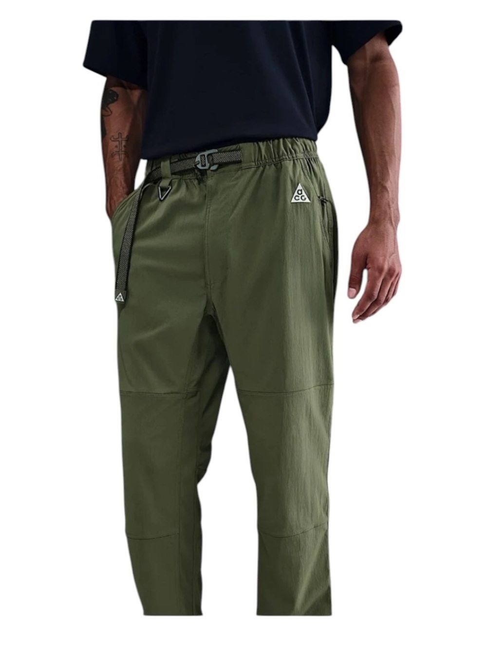 $125 Nike ACG Men's UV Hiking Pants Green Men's Size Small FN2450-222 NEW - Picture 4 of 13